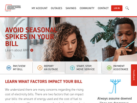 'swepco.com' screenshot