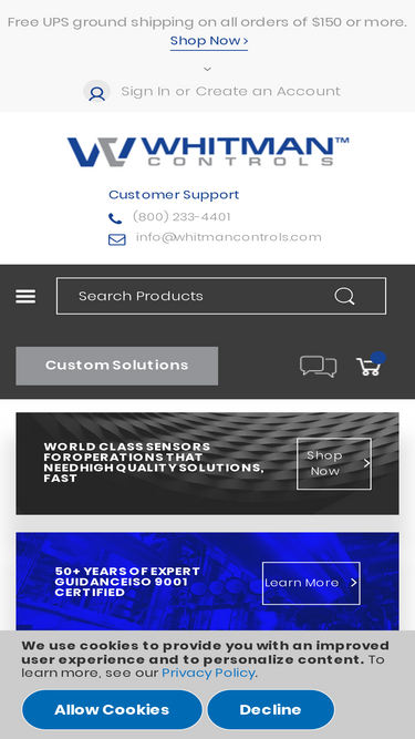 whitmancontrols.com