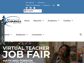 'cpschools.com' screenshot