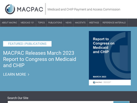 'macpac.gov' screenshot