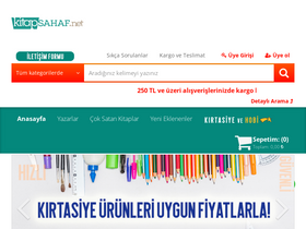 'kitapsahaf.net' screenshot