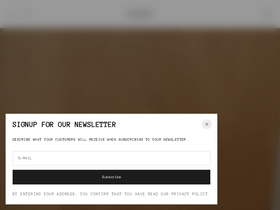 caveatstudio.com homepage screenshot