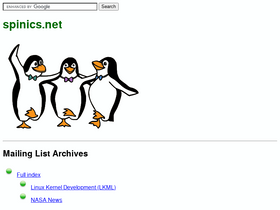 'spinics.net' screenshot