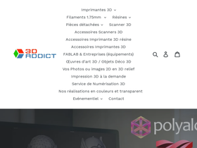 3daddict homepage screenshot