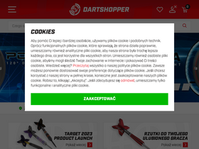 'dartshopper.pl' screenshot