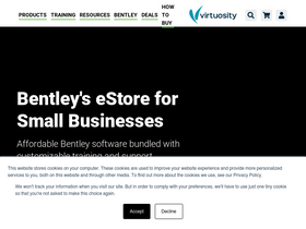 'virtuosity.com' screenshot