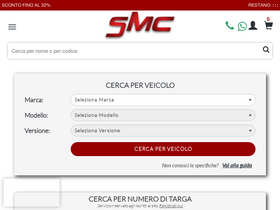 'ricambi-smc.it' screenshot