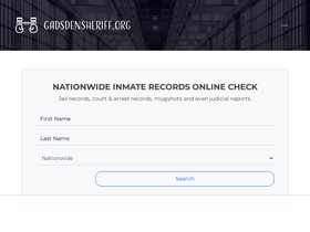 'gadsdensheriff.org' screenshot