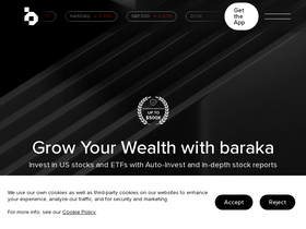 'getbaraka.com' screenshot