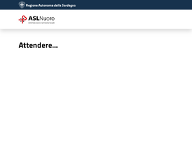 'aslnuoro.it' screenshot