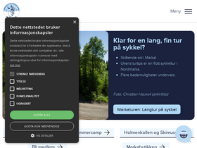 'skiforeningen.no' screenshot