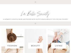 'labellesociety.com' screenshot