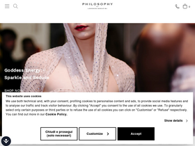 'philosophyofficial.com' screenshot