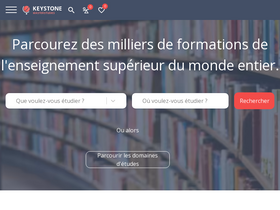 'masteretudes.fr' screenshot