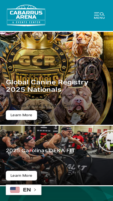 cabarrusarena.com