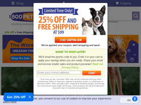 'petsupplies.com' screenshot