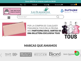 'lasfragancias.com' screenshot