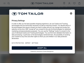 'tom-tailor.eu' screenshot