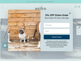 astko.com homepage screenshot