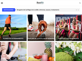 'runfit.es' screenshot