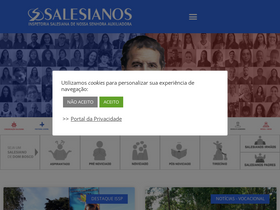 'salesianossp.org.br' screenshot