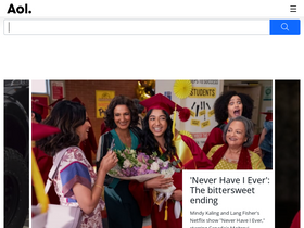 'aol.ca' screenshot