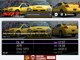 'srtforums.com' screenshot