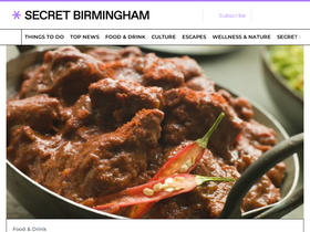 'secretbirmingham.com' screenshot