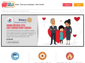 'fueladream.com' screenshot