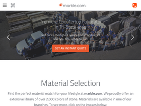 'marble.com' screenshot