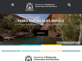 'dbca.wa.gov.au' screenshot