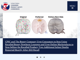 'cpsc.gov' screenshot