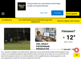 'nieuwsfiets.nu' screenshot
