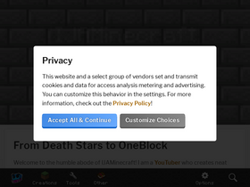 'ijaminecraft.com' screenshot