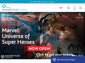 'discoveryplace.org' screenshot