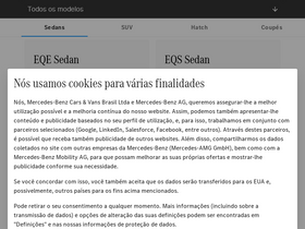 'mercedes-benz.com.br' screenshot