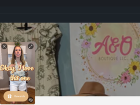 anoboutique.com homepage screenshot