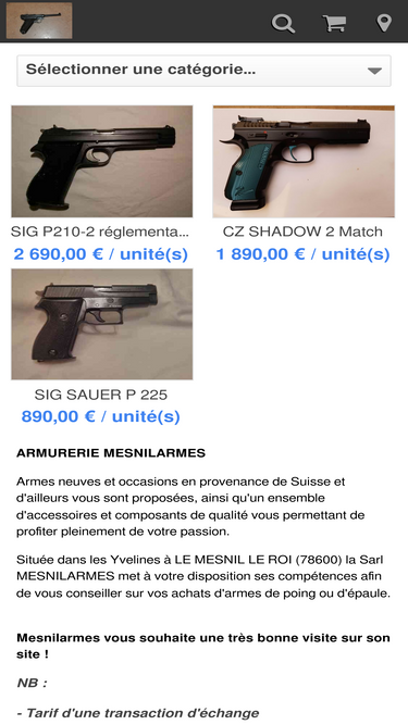 mesnilarmes78.com