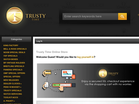 'trustytime888.io' screenshot