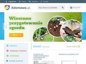 'xdomowo.pl' screenshot