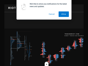 'tradingriot.com' screenshot