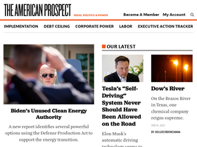 'prospect.org' screenshot