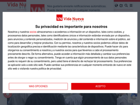 'vidanuevadigital.com' screenshot