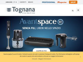 'tognana.com' screenshot