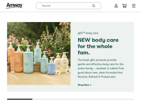 'amway.ca' screenshot