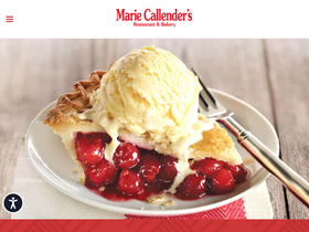 'mariecallenders.com' screenshot