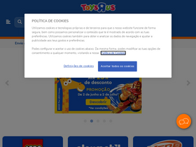'toysrus.pt' screenshot