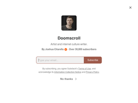 joshuacitarella.substack.com