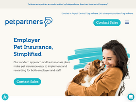 'petpartners.com' screenshot