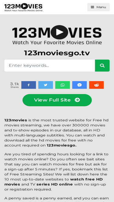 123movies go to sale